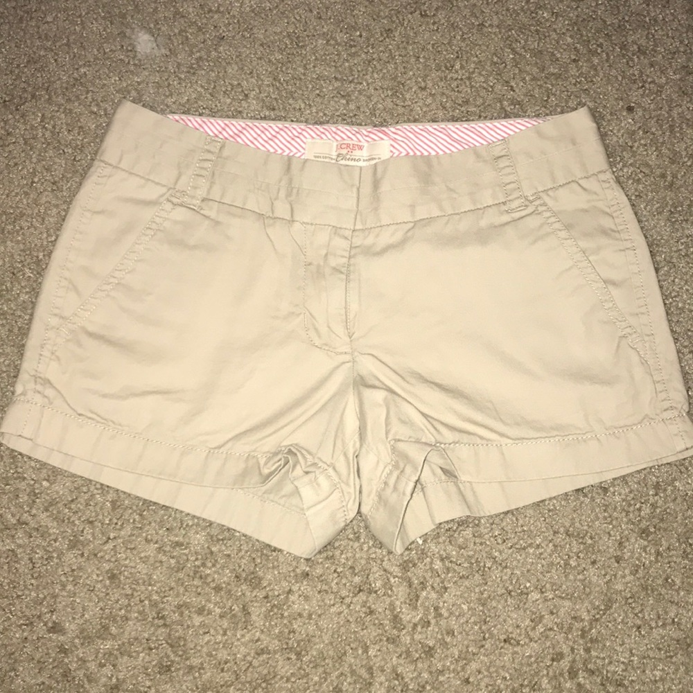 J. Crew chino shorts